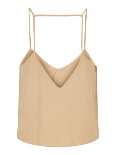 Camisole Top &quot;gldMOLLA&quot; in beige
