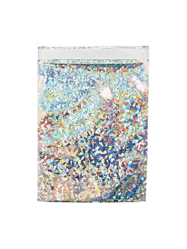 Versandtaschen “gldHOLLY” in holo-silber