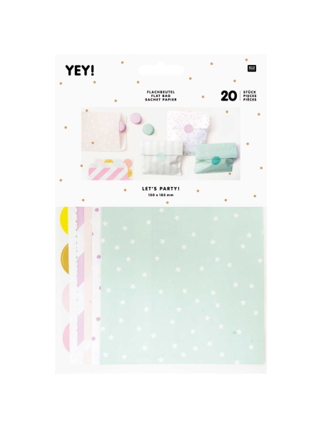 Papiert&uuml;tchen &ldquo;gldMARIE&rdquo; mit s&uuml;&szlig;en Mustern in verschiedenen Farben