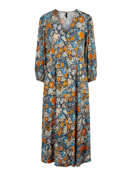 Maxikleid &ldquo;gldSEPITAS&rdquo; mit Blumenmuster