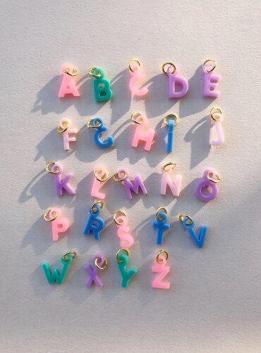 Anhänger "Mini-Buchstaben"