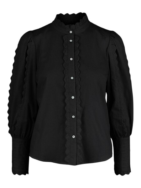 Lang&auml;rmlige Bluse &quot;gldTUNIS&quot; schwarz