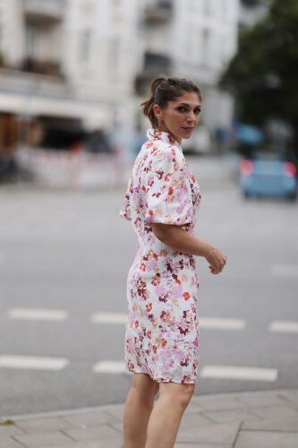 Kurzes Hemdkleid &quot;gldFAMULA&quot; mit Puff&auml;rmeln