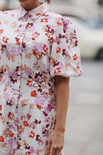 Kurzes Hemdkleid &quot;gldFAMULA&quot; mit Puff&auml;rmeln