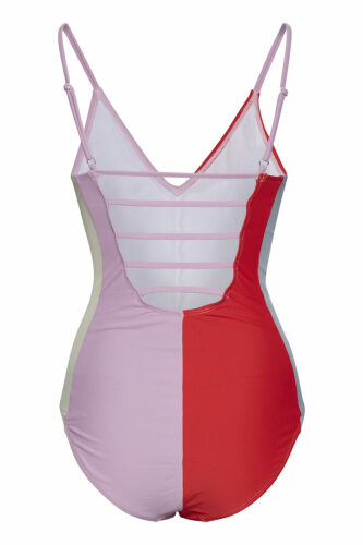 Color-Blocking Badeanzug &quot;gldPAPAYA&quot;