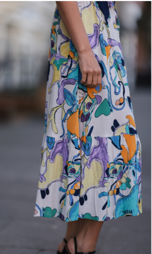 Midikleid &quot;gldNINNA&quot; mit Print