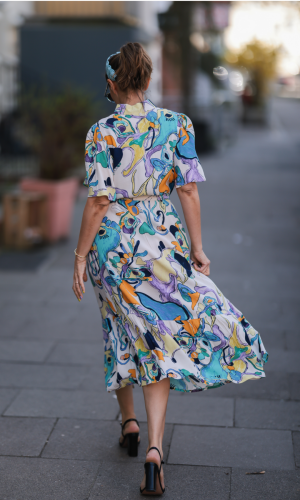 Midikleid &quot;gldNINNA&quot; mit Print