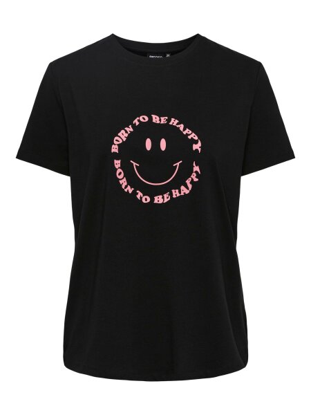 T-Shirt mit Smiley &quot;gldFIBBI&quot; in zwei Farben
