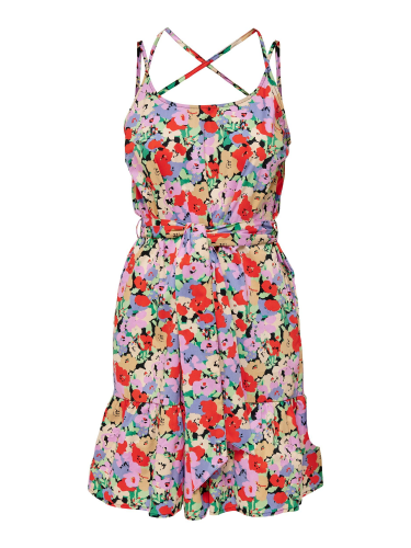 Trägerkleid "gldCHARLOT" mit Blumenprint