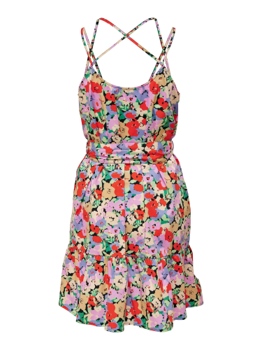 Trägerkleid "gldCHARLOT" mit Blumenprint