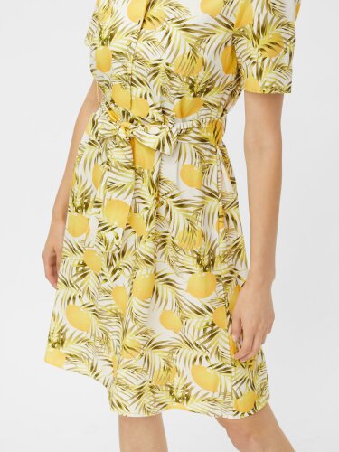Hemdkleid &quot;gldLEMONO&quot; mit Zitronen-Print