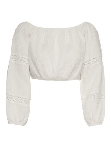 Schulterfreie Bluse "gldTILLA THYRA" in drei...