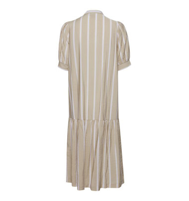 Gekn&ouml;pftes Midikleid &quot;gldELDA&quot; mit Streifen