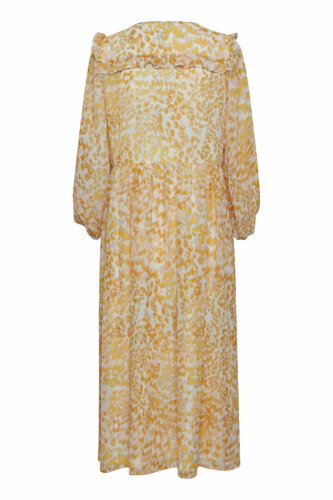 Midikleid "gldNAFUNA" mit zartem Animalprint