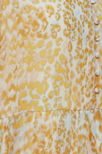 Midikleid &quot;gldNAFUNA&quot; mit zartem Animalprint