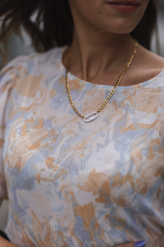 Halskette &quot;gldSCHLOSS&quot; in mehreren Farben