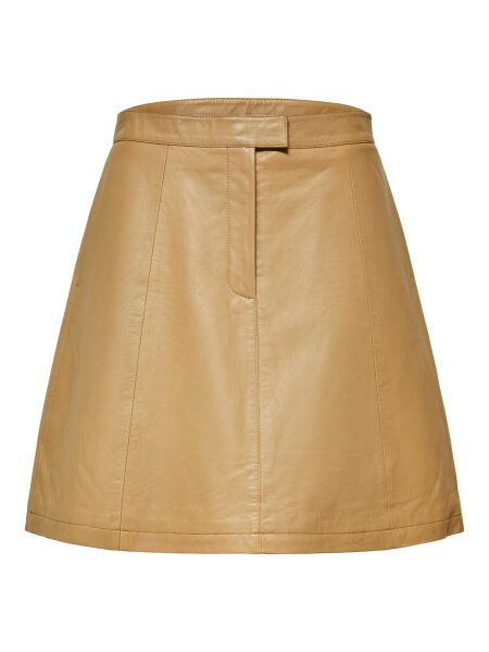 Minirock "gldTHILDE" aus Leder