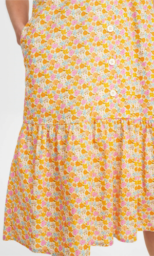 Gebl&uuml;mtes Kleid &quot;gldCARLYLE&quot; aus Baumwolle