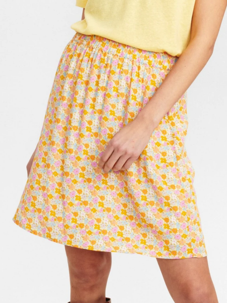 Gebl&uuml;mter Rock &quot;gldCAMBELL&quot; aus Baumwolle