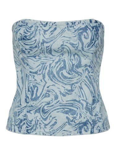 &Auml;rmelloses Jeans-Top &quot;gldESTHER&quot;