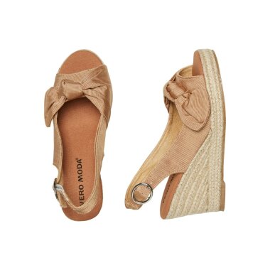 Espadrille mit Absatz &quot;gldFELIA&quot; in cognac