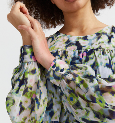 Gemustertes Midikleid &quot;gldBERNANO&quot;