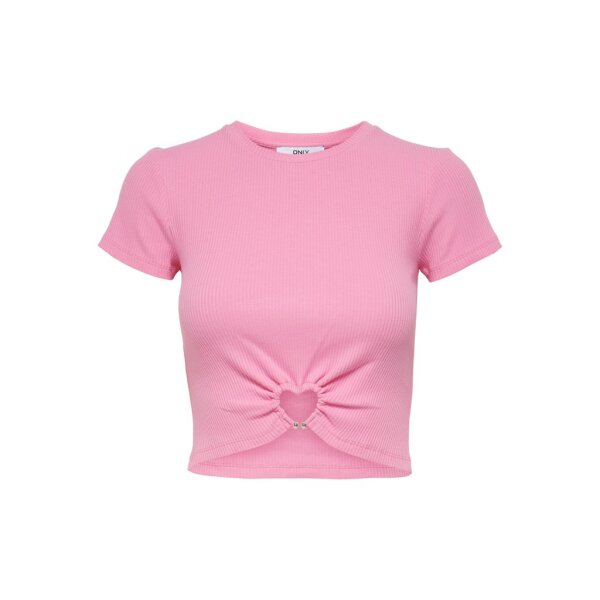 Top "gldDINA" mit Herzdetail in drei Farben