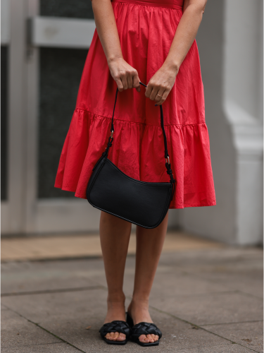 Sandale mit Absatz &quot;gldJESSIE&quot; in schwarz