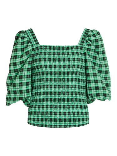 Gesmoktes Top mit Puff&auml;rmel &quot;gldQUIN&quot;