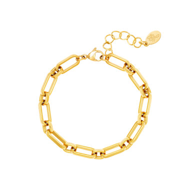 Armband &quot;gldCHUNKY&quot; in gold oder silber