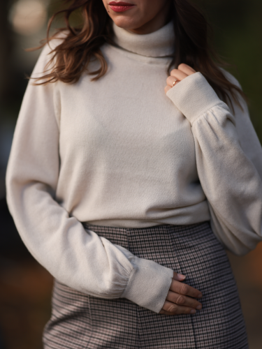 Pullover "gldHUG" mit Cashmere