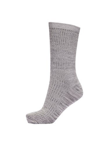 Gerippte Socken &quot;gldMEL&quot; in zwei Farben