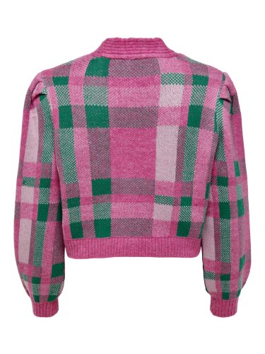 Strickjacke mit Jacquard-Muster &quot;gldKELLY&quot; in zwei Farben