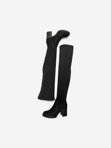 Overknees &quot;gldBARBARA&quot; in schwarz