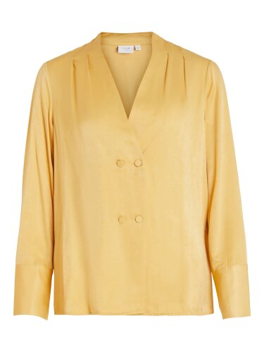 Bluse &quot;gldANGILIQUE&quot; in gl&auml;nzendem Gelb