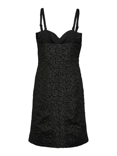 Kurzes Kleid "gldLUMIA" in schwarz