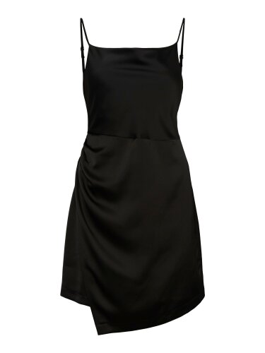 Kurzes Kleid "gldDOTTEA" in schwarz