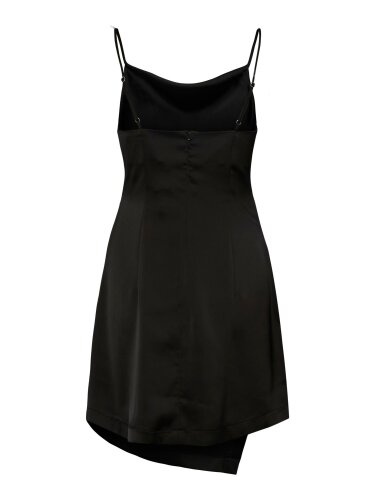 Kurzes Kleid "gldDOTTEA" in schwarz