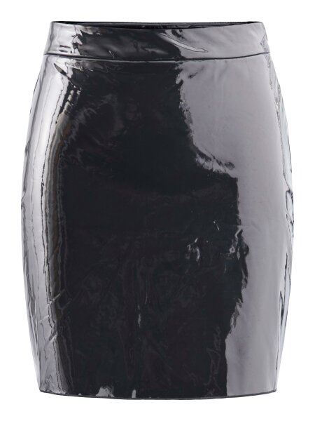 Kurzer Rock &quot;gldMY&quot; in schwarz