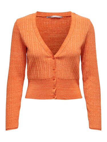 Strickjacke "gldHARPER" in orange