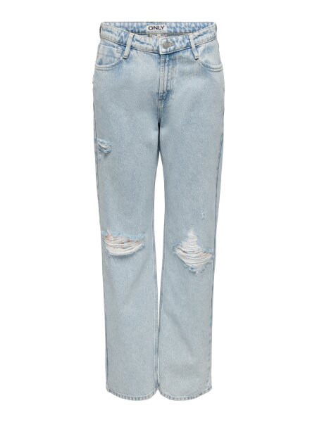 Jeans &quot;gldDAD&quot; in light blue denim