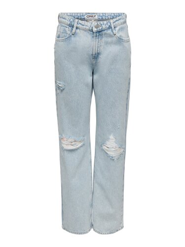 Jeans &quot;gldDAD&quot; in light blue denim