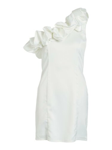 One Shoulder Mini-Kleid "gldVIDA" in weiß