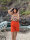 Shorts &quot;gldTINNI&quot; in orange