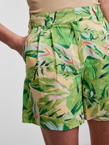 Gemusterte Shorts "gldPALMAS"