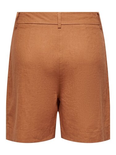 Leinenshorts "gldLUDOLINEN" in terrakotta