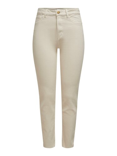 High Waist Jeans &quot;gldEMILY&quot; in ecru