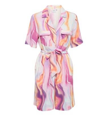 Gemusterter Playsuit "gldRULLA"