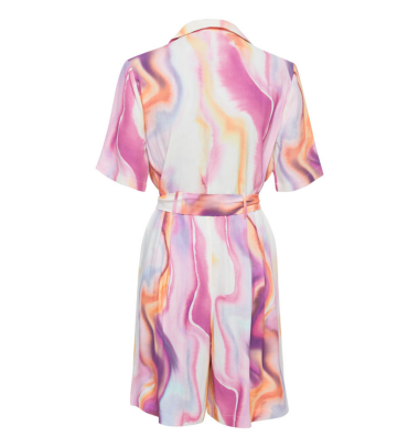 Gemusterter Playsuit "gldRULLA"