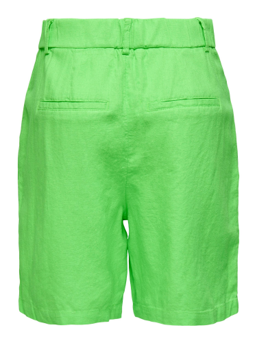 Leinen-Shorts "gldCARO" in grün